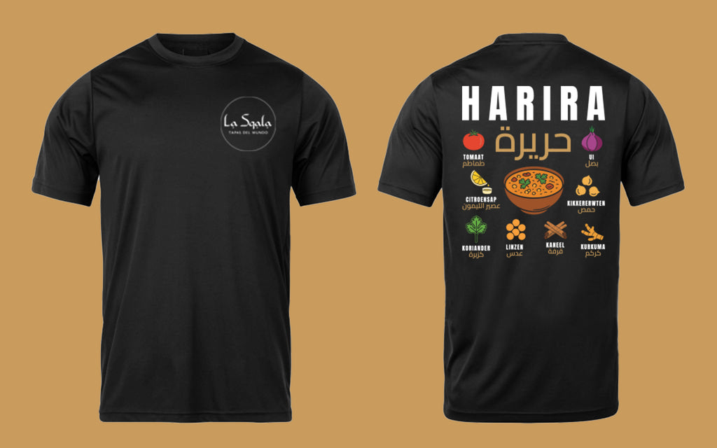 Harira T-shirt – Marokkaanse soep op je rug