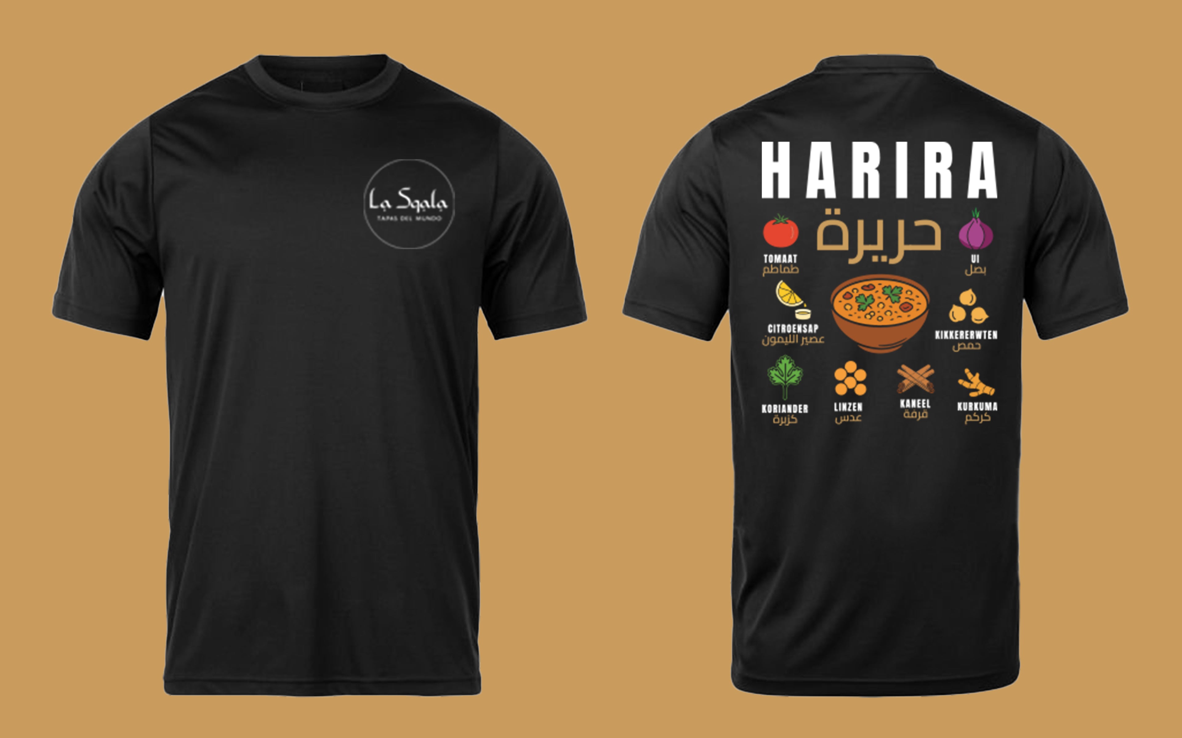 Harira T-shirt – Marokkaanse soep op je rug