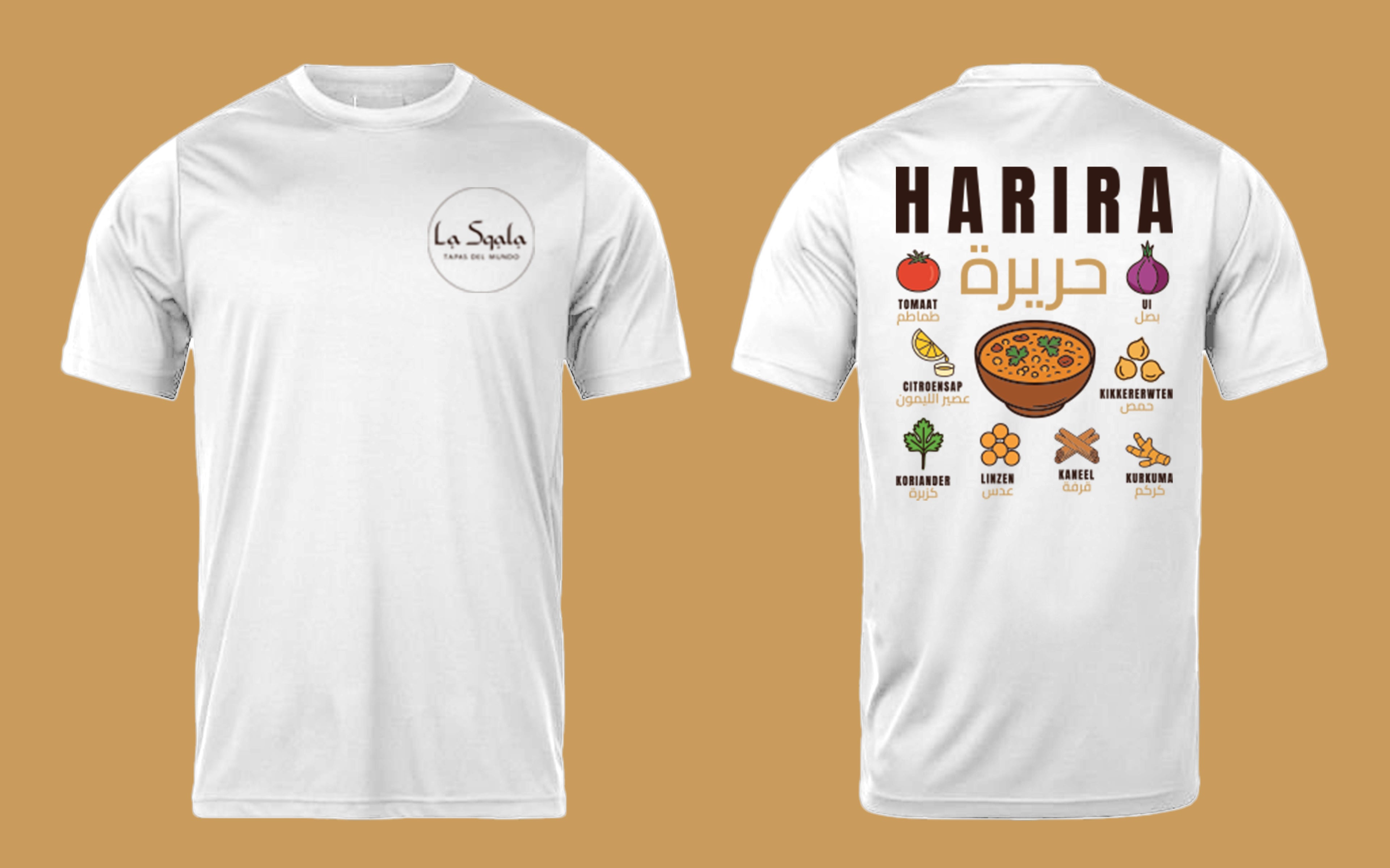 Harira T-shirt – Marokkaanse soep op je rug