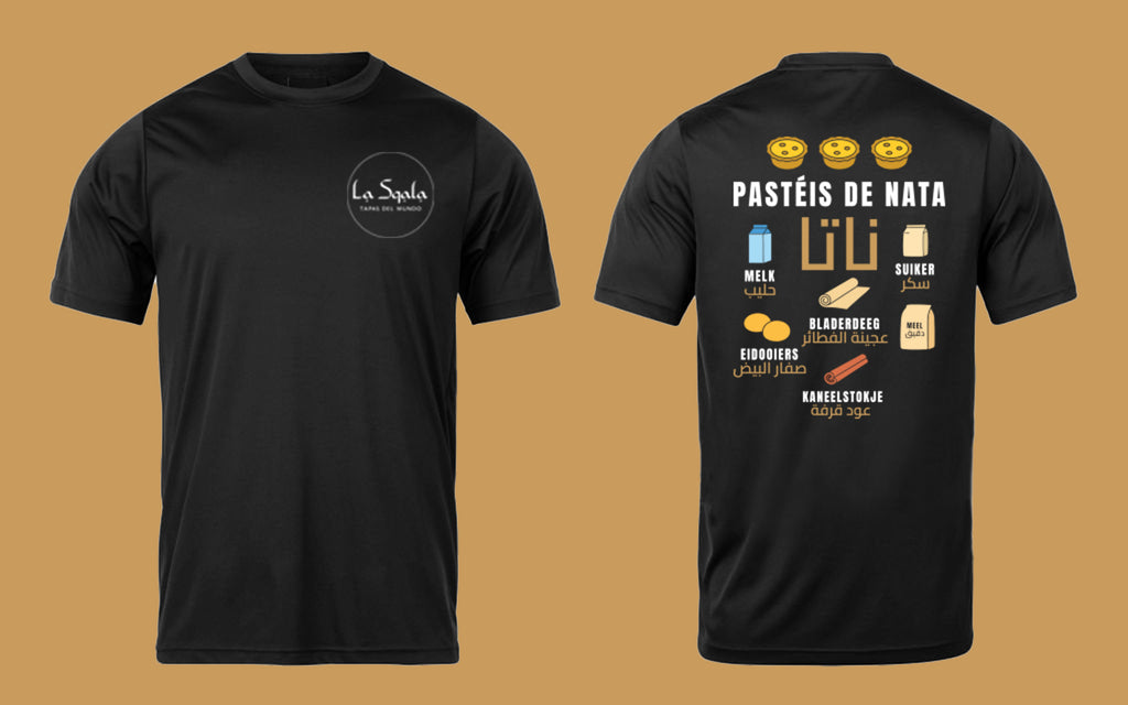 Pastéis de Nata T-shirt – Portugese zoetigheid als mode