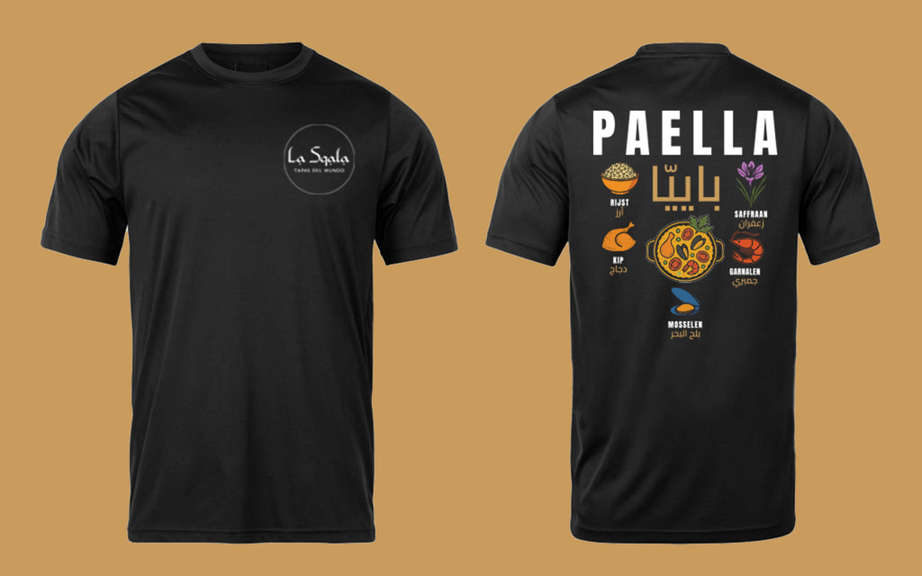 Paella T-shirt – Spaanse trots in een draagbaar recept